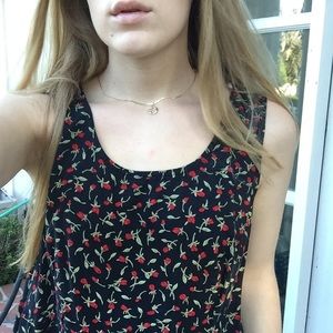 Vintage 90’s rose print dress